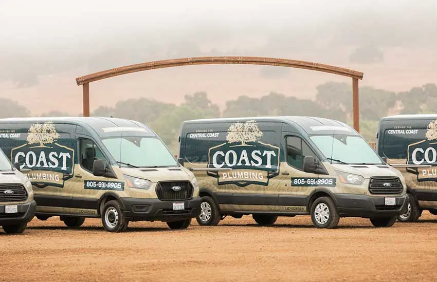 Coast Plumbing fleet