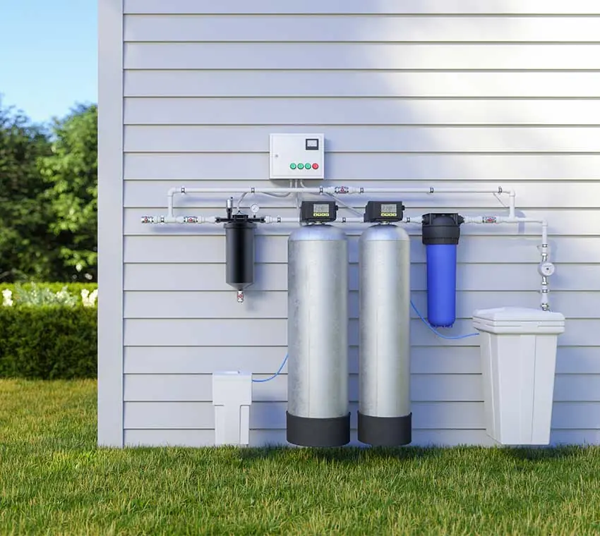 Whole home water filtration system