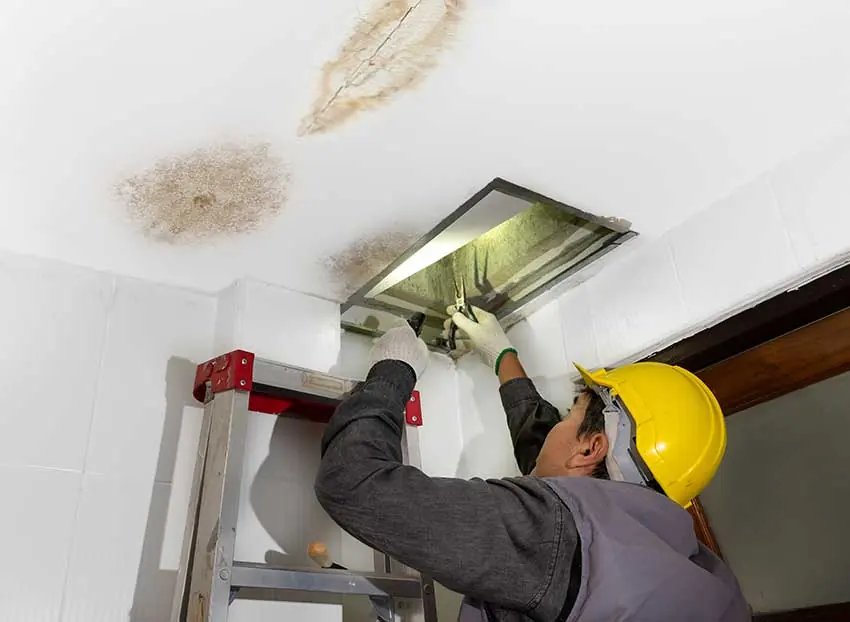 Fixing pipe leaking