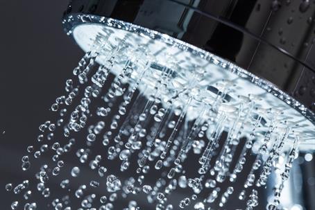 a shower head