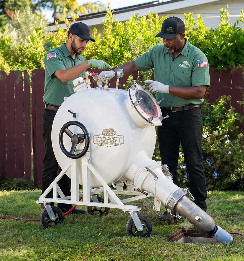 trenchless-sewer repair-machine